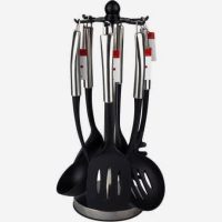ست کفگیر و ملاقه ۶ پارچه یونیک مدل UN-1155 استیل